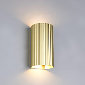 SOKA/2 GOLD COLORED ZIDNA LAMPA